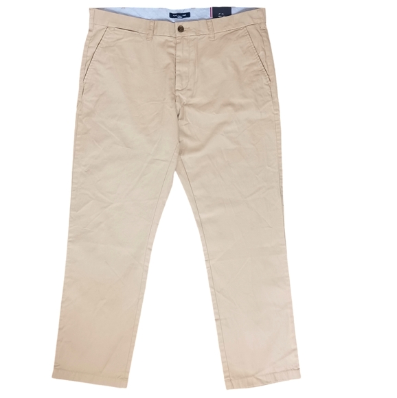 Tommy Hilfiger Other - Tommy Hilfiger Chino Pants 100% Cotton Classiccore 38 x 32 Mallet Tan New